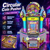 Machine de jeu personnalisée OEM/ODM pour zones de jeux de centre commercial, construite comme une borne de jeu à monnayeur avec un cabinet facile à nettoyer et une solution complète de machine de jeu.