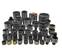 Silentbloc en caoutchouc NR EPDM NBR PU anti-vibration moulé sur mesure avec pièce en acier pour engins de génie civil