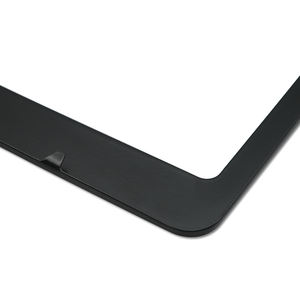 Cadre de plaque d'immatriculation de <span class=keywords><strong>voiture</strong></span> de qualité supérieure <span class=keywords><strong>sans</strong></span> accessoires cadre de plaque d'immatriculation noir en acier inoxydable <span class=keywords><strong>pour</strong></span> <span class=keywords><strong>voiture</strong></span> américaine - Product Image 2