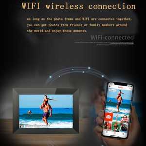 Dọc Ngang Hiển Thị Kỹ Thuật Số Đám Mây Album 10.1 Inch Wifi 16GB Màn Hình Cảm Ứng Thêm Hình Ảnh Từ Điện Thoại Di Động Từ Xa Gửi - Product Image 2