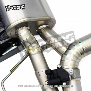 Sistema de <span class=keywords><strong>Escape</strong></span> Valvetronic Catback Yooking para BMW M8 F91 F92 F93 Competition 4.4T 2017-2023, Tubo de <span class=keywords><strong>Escape</strong></span> de Titanio con Control de Válvula - Product Image 5