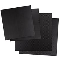 Vente d'usine : Plaque de fibre de carbone de haute qualité 0,2-80 mm, feuilles de carbone véritable disponibles dans toutes les tailles, finition sergé mate.