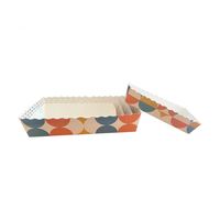Boîte alimentaire de qualité alimentaire, boîte à emporter, plateau, design créatif coloré, boîte à collation