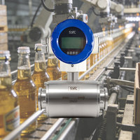 Medidor de Flujo Electromagnético Sanitario de 3" DN80 con Conexión Tri-Clamp |   Revestimiento de PFA de Grado Alimenticio SS316L |   Medidor de Flujo de Bebidas Lácteas CIP/SIP Aprobado por la FDA