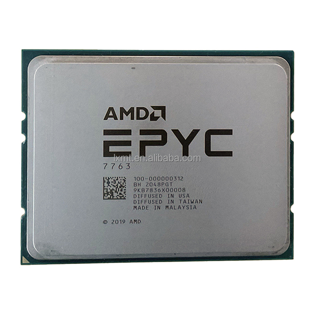 Hot Sale Wholesale Server Processor EPYC 7763 64 Cores Zen2 256MB 7nm SP3 280W Used (unlocked)