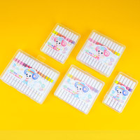 Haute qualité 36 couleurs peinture à base d'eau brosse douce Double extrémité ronde Graffiti marqueur ensemble usine dessin Non toxique pour les enfants