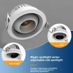 Projecteur LED en aluminium 10W avec découpe de 75 mm, CRI élevé 98Ra - Product Image 3