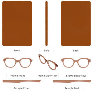 <strong>Wholesale</strong> <strong>Cellulose</strong> <strong>Acetate</strong> Monochrome Colour <strong>Sheets</strong> for Eyeglasses Frames - Product Image 3