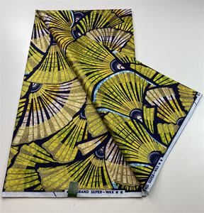 ผ้าลายขี้ผึ้งขนาดใหญ่6หลาผ้าอังการาผ้าลาย ML30SG134-157แอฟริกัน - Product Image 4