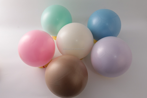 Ballon de yoga Pilates professionnel-25cm/9in givré anti-dérapant, entraînement de base/équilibre/relaxation, maison Portable Durable - Product Image 3
