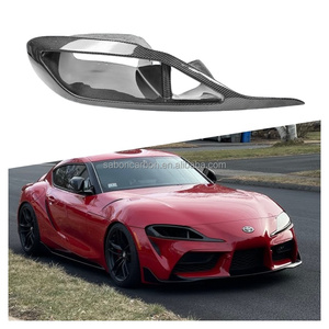 Condotto di Aspirazione in Fibra di Carbonio Stile EVT per Faro Anteriore <span class=keywords><strong>Toyota</strong></span> GR <span class=keywords><strong>Supra</strong></span> MK5 A90 - Product Image 1