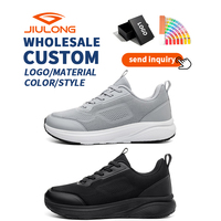 Chaussures pour hommes à bout large, respirantes en maille, confortables et légères, baskets décontractées pour hommes, baskets à coupe large