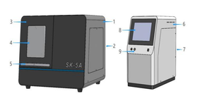 Fresadora Dental Yucera de 5 Ejes Cad Cam para Laboratorio, Fresadora CNC Cadcam Dental - Product Image 5
