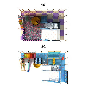Parque de Juegos Interior Seguro para Niños Pequeños, con una Gran Piscina de Pelotas para Centros de Entretenimiento Familiar, Suministro de Fábrica - Product Image 3