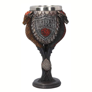 <span class=keywords><strong>Verre</strong></span> <span class=keywords><strong>à</strong></span> whisky et <span class=keywords><strong>à</strong></span> <span class=keywords><strong>vin</strong></span> en résine créative, style film et série télévisée, personnalisé, gobelet <span class=keywords><strong>à</strong></span> trois têtes de dragon, vente en gros - Product Image 1