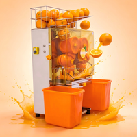 Presse-agrumes commercial automatique pour citrons, oranges et grenades, extracteur de jus 120W 110-220V, garantie 1 an pour les commerces