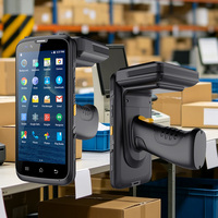 Lector RFID OEM de Largo Alcance, Lector Android Económico, Escáner de Código de Barras con Wi-Fi, GPRS, Cámara, Terminal PDA con Pantalla Táctil Android