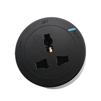 JIAXIN Rail d'alimentation pour bureau Prise Schuko universelle standard pour bureau Prise électrique pour rail d'alimentation