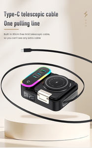 <span class=keywords><strong>Chargeur</strong></span> sans fil magnétique 8-en-1 à charge rapide Type-C avec câble rétractable pour <span class=keywords><strong>iPhone</strong></span> 17 16 15 14 Pro Max - Product Image 6