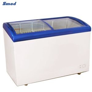 Congelador Comercial con Puerta de Vidrio para Exhibición de Helados/ Congelador Horizontal con Certificación CE - Product Image 3