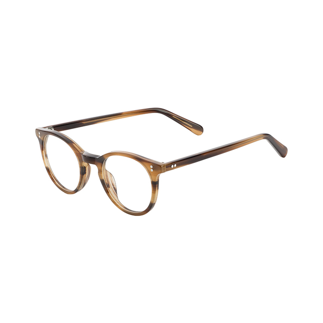 Vintage Acetate Optical Frame Round Eyeglasses Frame Unisex Designer Eye Glasses Frames