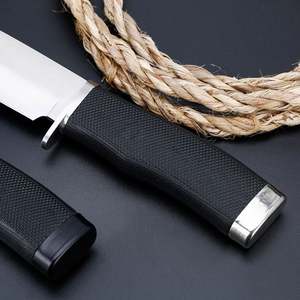 Couteau droit de survie tactique haute dureté en acier inoxydable pour l'extérieur - Product Image 6