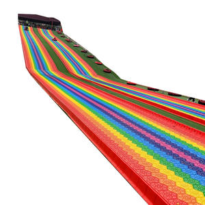 Attrezzature per Parchi Giochi all'Aperto di Grandi Dimensioni Come Scivolo Arcobaleno in Acciaio Non Gonfiabile per Parchi Divertimento - Product Image 5