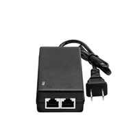 Injecteur PoE Gigabit 48V0.5A 24W Alimentation 10/100/1000Mbps Ethernet EU US Non-Standard 2 Ports Câble 40cm Full-Duplex