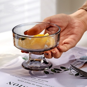 Crème glacée yaourt pouding Snack bol maison Restaurant Dessert <span class=keywords><strong>Milkshake</strong></span> tasses <span class=keywords><strong>gobelet</strong></span> tasse en verre - Product Image 5