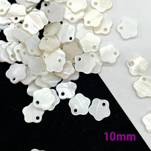 Venta al por Mayor de Conchas Naturales - Dijes Geométricos en Forma de Gota de Agua, Corazón, Luna y Estrella para Hacer Pulseras, Pendientes y Collares - Product Image 6
