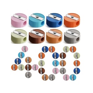 Đầy Màu Sắc Mini Cầm Tay Nhựa Bút Chì Mài Túi Có Kích Thước Tròn Mài Cho Trẻ Em Lớp Học Giải Thưởng Và Ủng Hộ Đảng - Product Image 6