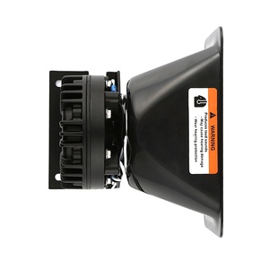 Haut-parleur Jingwei multifonction en aluminium noir 8 ohms 12V 100W - Product Image 2