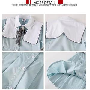 Ensemble d'uniformes scolaires d'été de style britannique pour élèves, en coton anti-boulochage, personnalisable, idéal pour les photos de remise de diplôme - Vente en gros - Product Image 6