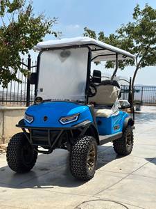 Carrito de golf eléctrico con certificación CE de alto rendimiento, batería de litio de 48V de largo alcance y faros LED. - Product Image 5
