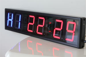 Logo personnalisé <span class=keywords><strong>Crossfit</strong></span> & Arts Martiaux Minuterie d'intervalle magnétique Chronomètres électroniques en plastique pour utilisation en salle de sport - Product Image 5