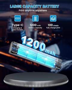 Phomemo เครื่องพิมพ์ A4 TP83ไร้สายแบบพกพา, เครื่องพิมพ์ลายสักด้วยความร้อน BT เครื่องสำนักงานสำหรับธุรกิจขนาดเล็ก - Product Image 2