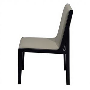 Silla Moderna para el Hogar con Patas de Madera y Cuero Sintético para Comedor, Oficina, Hotel o Cafetería de <span class=keywords><strong>CASA</strong></span> <span class=keywords><strong>CARLOS</strong></span> - Product Image 3