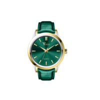 Montre pour homme Verve Ridge, mouvement à quartz Seiko, boîtier en alliage, bracelet en cuir 20 mm, résistante à l'eau, design simple, tendance