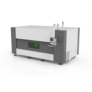 Machine de découpe laser à fibre CNC entièrement fermée <span class=keywords><strong>3015</strong></span> facile à utiliser, 3000W, CE, pour tôle d'acier inoxydable, d'aluminium et de carbone - Product Image 1