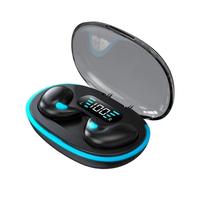 Earbud Konduksi Tulang Mini Peredam Kebisingan X55 Terbaru 2026, Terlaris, BT5.3, Daya Tahan Baterai Lama, Layar Digital