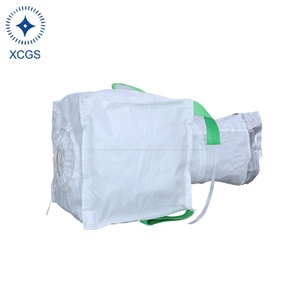 Heavy-Duty fibc túi lớn gia cố <span class=keywords><strong>Polypropylene</strong></span> vải cho vật liệu xây dựng giao thông vận tải thoáng khí phẳng 1000kg Công suất - Product Image 2
