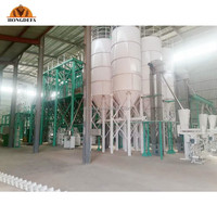 Moulin à maïs entièrement automatique 240T en acier inoxydable 304 à haute efficacité avec moteur et roulement pour le marché éthiopien