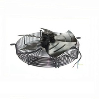 Ventilateur axial à rotor externe à faible bruit pour unité de traitement d'air et échangeur de chaleur à tubes ailettes de condenseur - Pièces de refroidissement d'usine