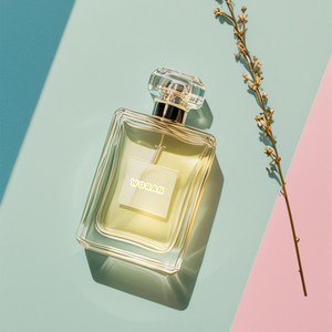 Tùy Chỉnh Sang Trọng Nước Hoa Chai Thủy Tinh Uốn Rõ Ràng Nước Hoa Phun Chai 50Ml 100Ml Vuông Thủy Tinh Rỗng Chai Nước Hoa Với Vàng Cap - Product Image 3