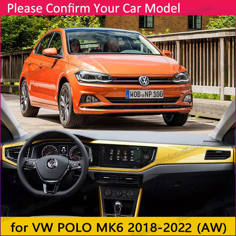 Tappetino per cruscotto in pelle tappetino per cruscotto tappetino per cruscotto per Volkswagen VW Golf Jetta Mk2 GTI accessori per auto Atuo interni antiscivolo  34