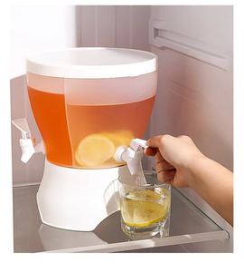 169o Organisateurs de réfrigérateur extérieur 5L/169o <span class=keywords><strong>Robinet</strong></span> Distributeur de boissons Jus en plastique Limonade Boissons Seau Liquid Storage Parties - Product Image 5