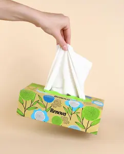 中国定制盒子高品质餐巾纸竹纸面巾纸厂