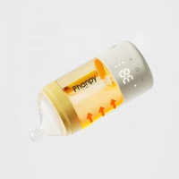 Botol susu termostatik Heatable 180 Ml botol susu ibu dibuat PPSU botol susu bayi grosir Uk