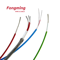 Cable Eléctrico de Calentamiento de Alta Temperatura UL1330 con Aislamiento FEP, Conductor Trenzado de 600V, Precios de Fábrica