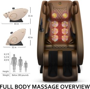 Golden <b>Zero</b> <b>Gravity</b> <b>Chair</b> for Home & Office With Airbags Heating Speaker Touch Screen <b>Zero</b> <b>Gravity</b> <b>Chair</b> / - Product Image 2